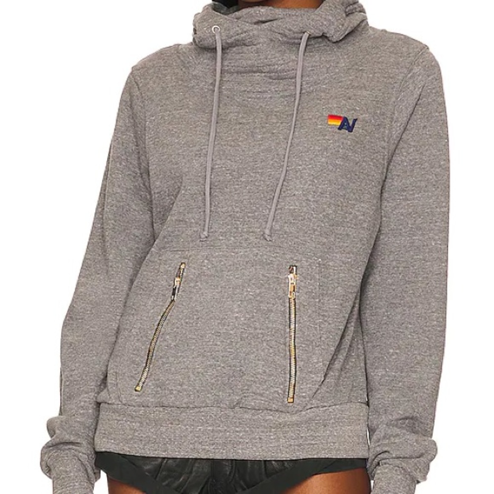 Aviator Nation Ninja Hoodie Grey XS